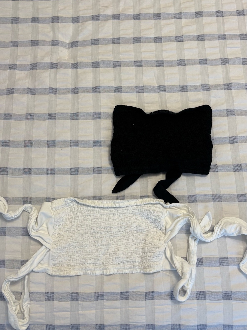 Aritzia tie back tube tops